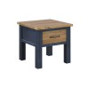 Splash of Blue - Lamp Table With Drawer