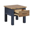 Splash of Blue - Lamp Table With Drawer