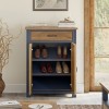Splash of Blue - Shoe Storage Cupboard With Drawer