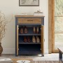 Splash of Blue - Shoe Storage Cupboard With Drawer