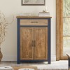 Splash of Blue - Shoe Storage Cupboard With Drawer