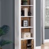 Splash of White - Narrow Bookcase