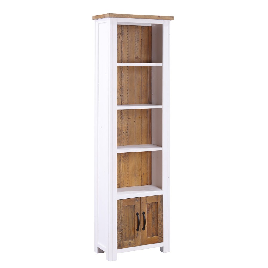 Splash of White - Narrow Bookcase Splash of White - Narrow Bookcase