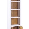 Splash of White - Narrow Bookcase