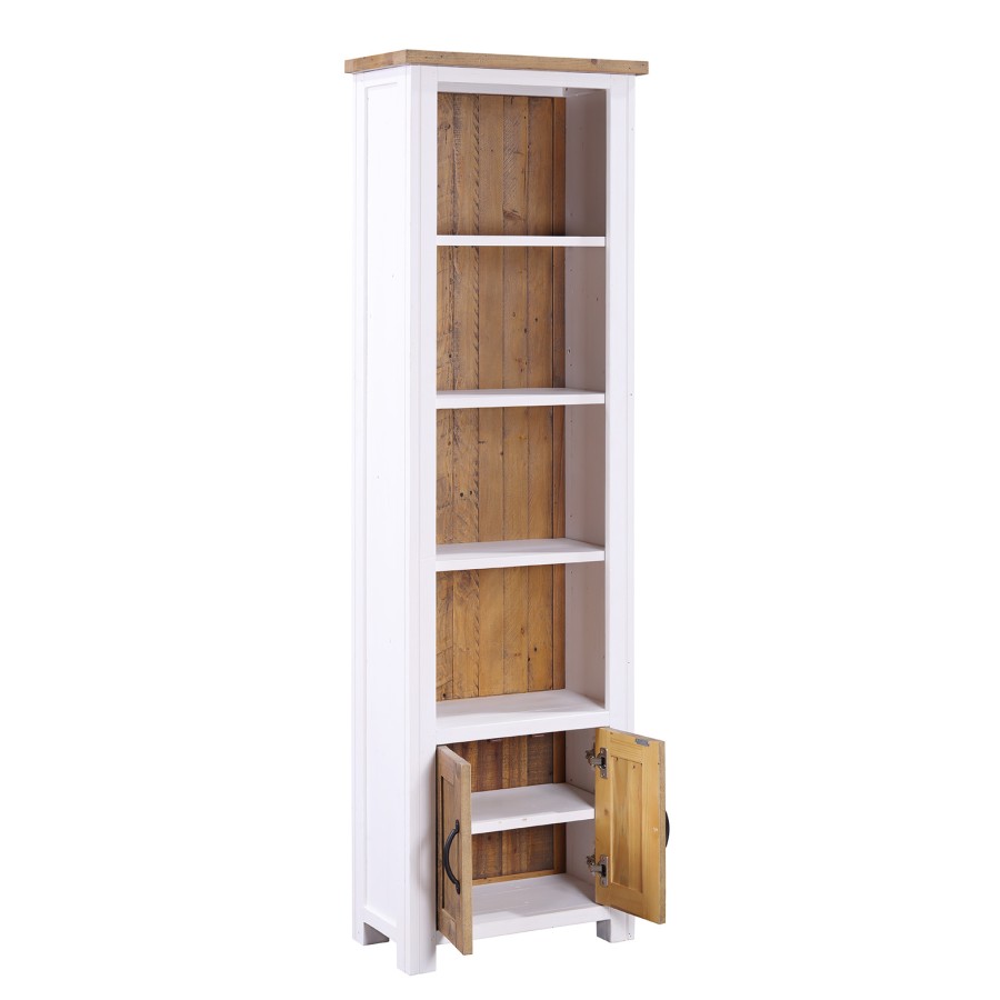 Splash of White - Narrow Bookcase Splash of White - Narrow Bookcase