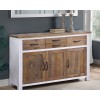 Splash of White 3 Door 4 Drawer Sideboard