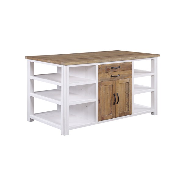 Splash of White - Kitchen Island