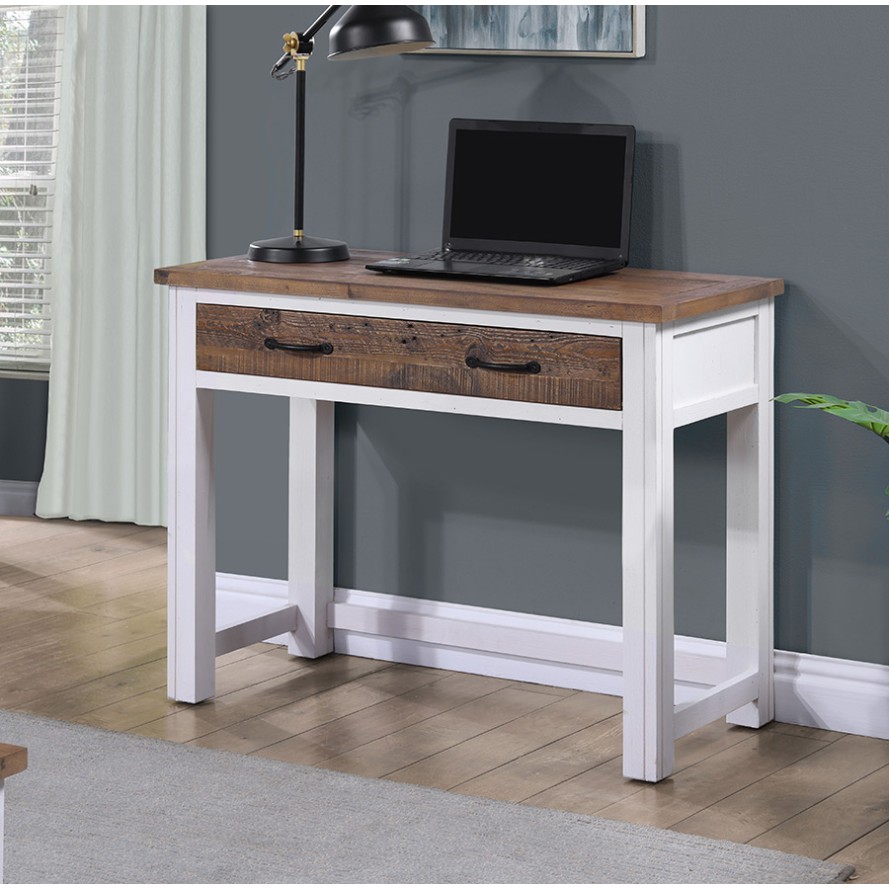 Splash of White - Hidden Spacesaver Desk