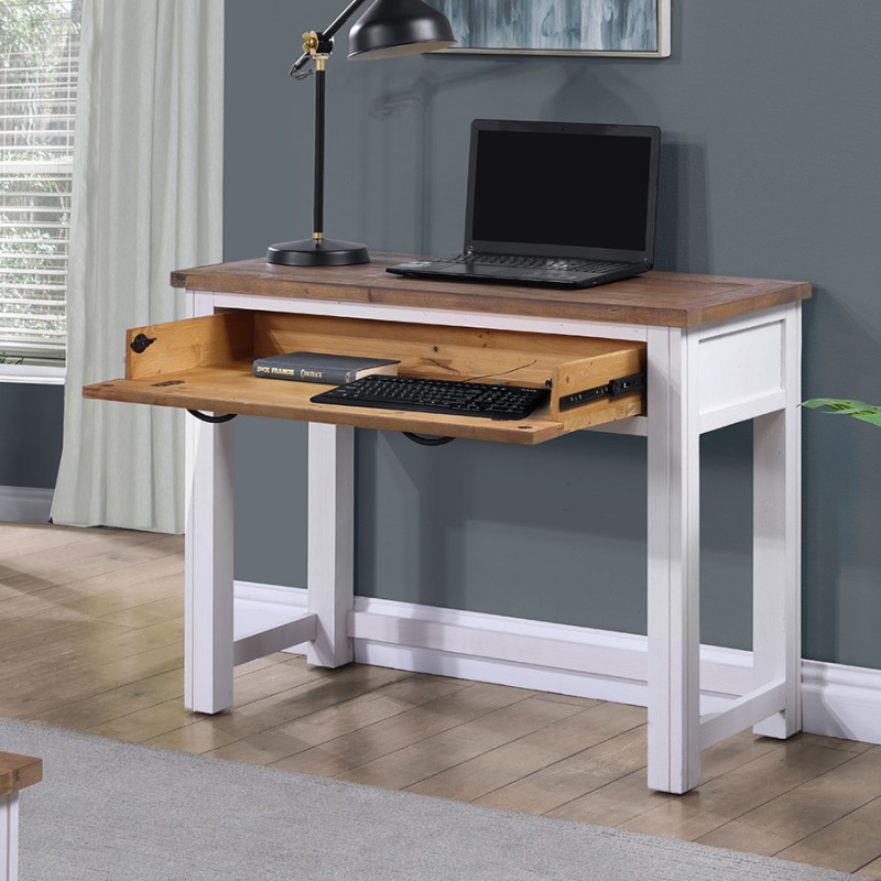 Splash of White - Hidden Spacesaver Desk