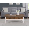 Splash of White - Coffee Table With Four Drawers