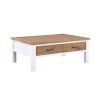 Splash of White - Coffee Table With Four Drawers