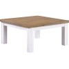 Splash of White - Low Square Coffee Table