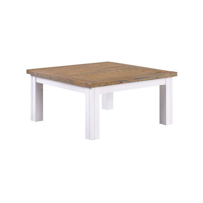 Splash of White - Low Square Coffee Table