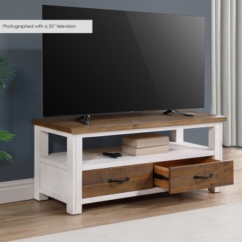 Splash of White - Widescreen Television Cabinet