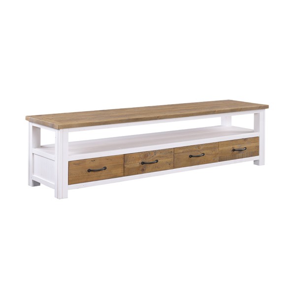 Splash of White - Super Sized Widescreen Television Cabinet