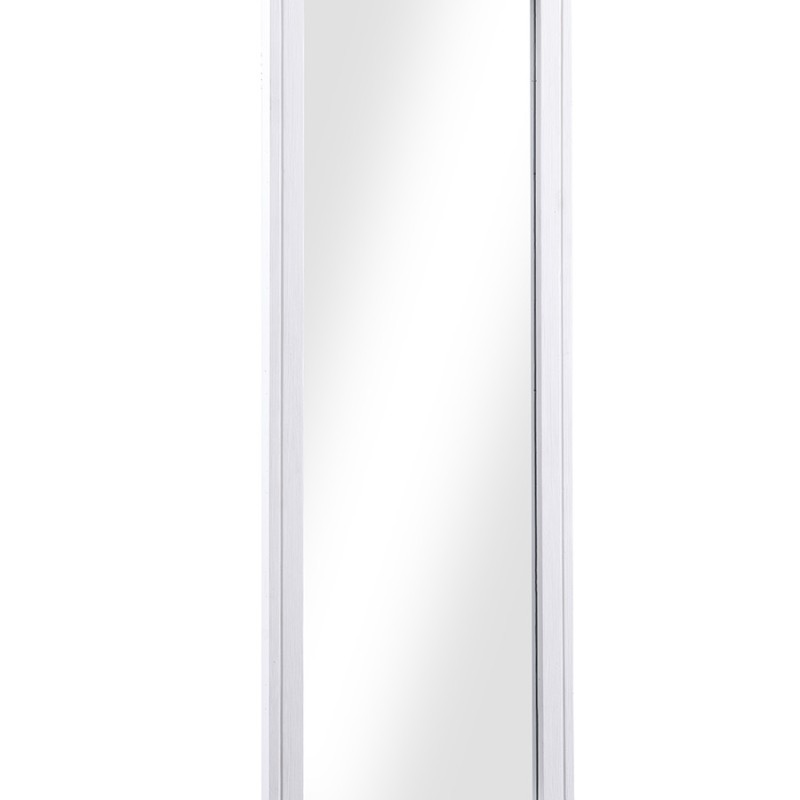 Splash of White - Extra Long Wall Mirror (Hangs Landscape & Portrait)