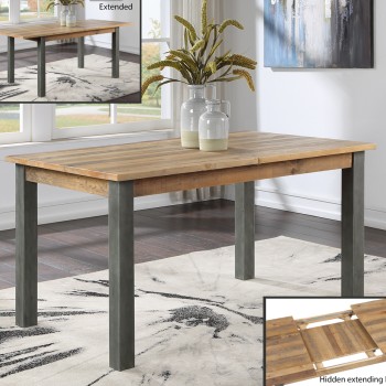 Urban Elegance - Reclaimed Extending Dining Table