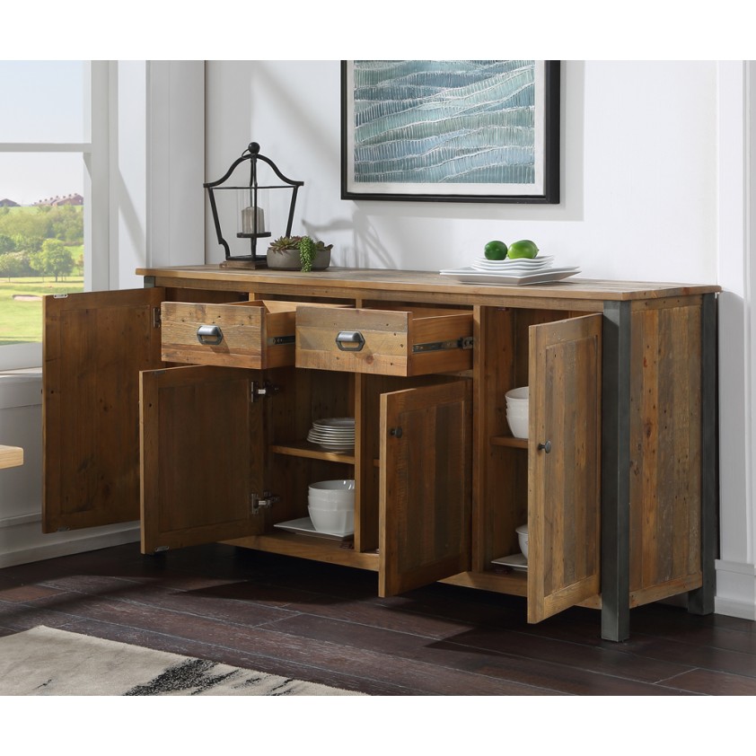 Urban Elegance - Reclaimed Extra Large Sideboard Urban Elegance - Reclaimed Extra Large Sideboard