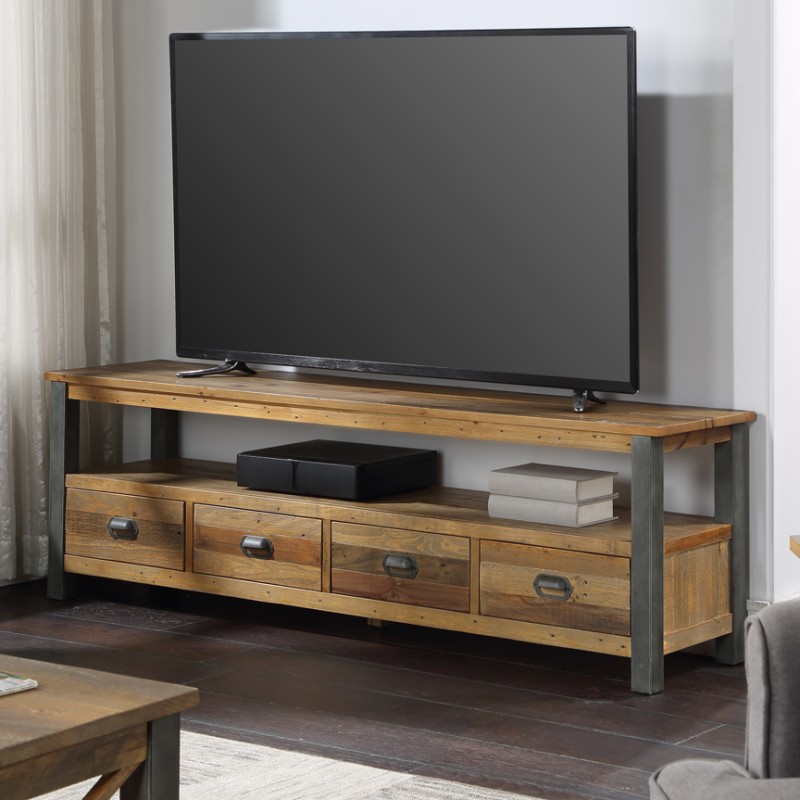 Urban Elegance - Reclaimed Extra Large Widescreen TV unit