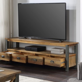 Urban Elegance - Reclaimed Extra Large Widescreen TV unit