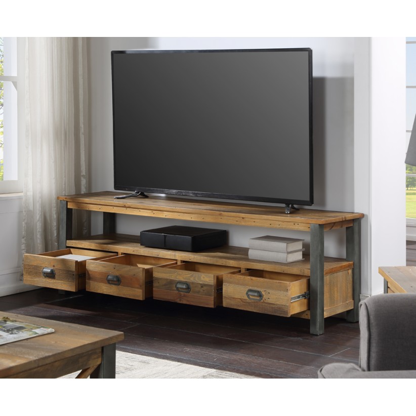 Urban Elegance - Reclaimed Extra Large Widescreen TV unit Urban Elegance - Reclaimed Extra Large Widescreen TV unit