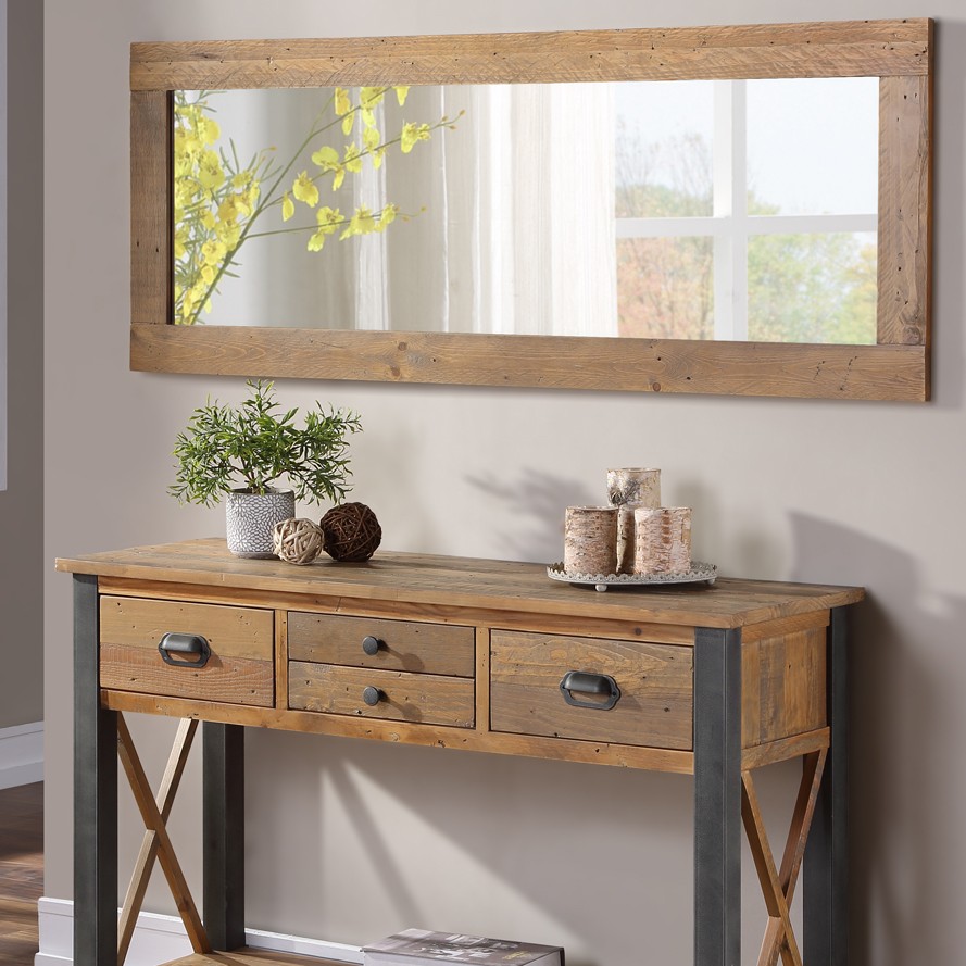 Urban Elegance - Reclaimed Extra Long Wall Mirror