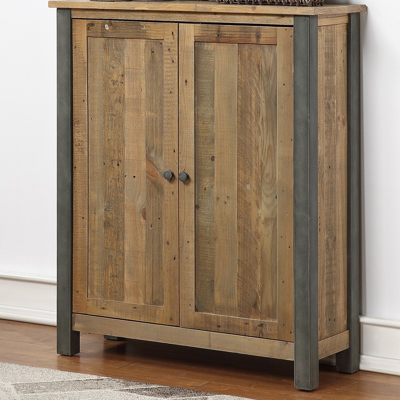Urban Elegance - Reclaimed Large Shoe Storage Cupboard