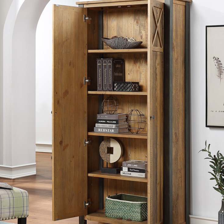 Urban Elegance - Reclaimed Living Room Storage Cabinet