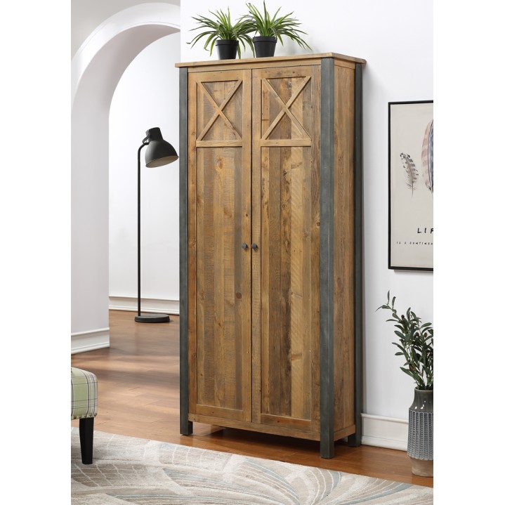 Urban Elegance - Reclaimed Living Room Storage Cabinet Urban Elegance - Reclaimed Living Room Storage Cabinet