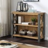 Urban Elegance - Reclaimed Low Bookcase