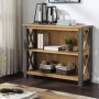 Urban Elegance - Reclaimed Low Bookcase