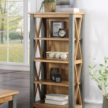 Urban Elegance - Reclaimed Small Bookcase
