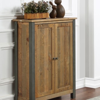 Urban Elegance - Reclaimed Small Shoe Storage Cupboard