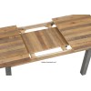 Urban Elegance - Reclaimed Table Top 90cm x 170cm