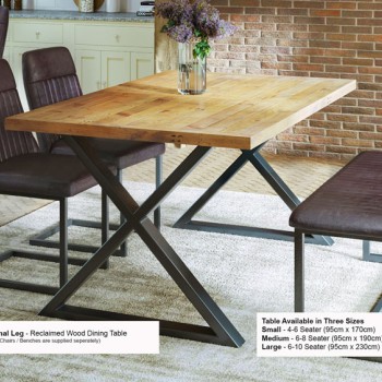 Urban Elegance - Leg Frame (Diagonal Supports)
