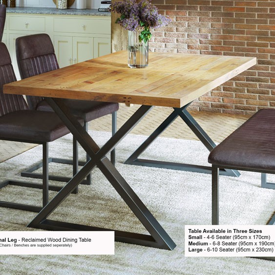 Urban Elegance - Leg Frame (Diagonal Supports)