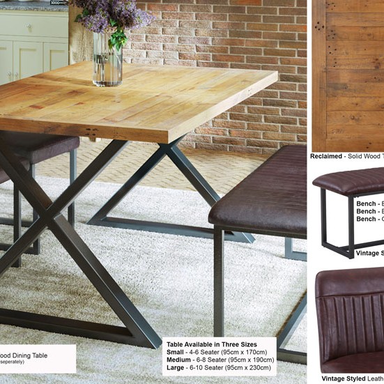 Urban Elegance - Leg Frame (Diagonal Supports)