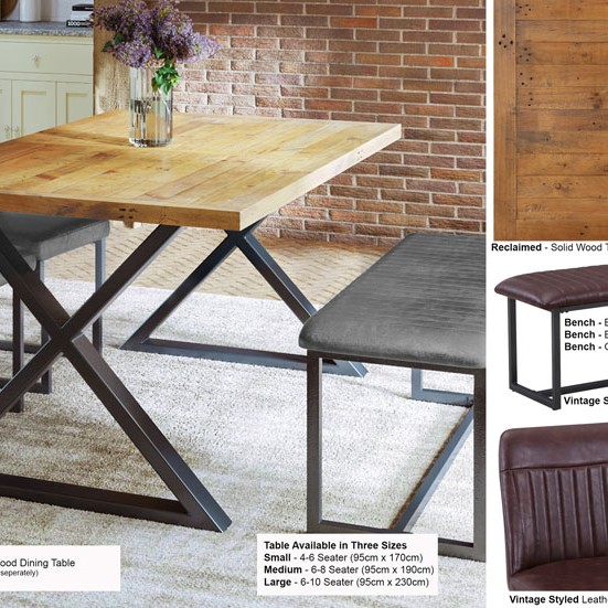 Urban Elegance - Leg Frame (Diagonal Supports)