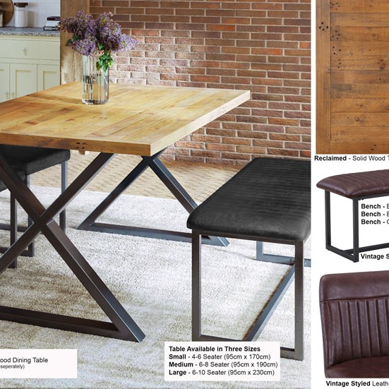 Urban Elegance - Leg Frame (Diagonal Supports)