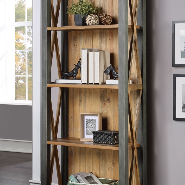 Urban Elegance Reclaimed Tall bookcase