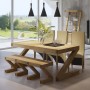 Z Oak Designer 6X3 Dining Table