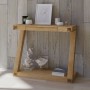 Z Oak Designer Console Table