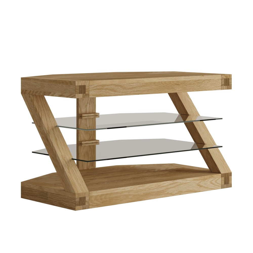 Z Oak Designer Corner TV Unit