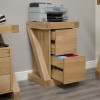 Z Oak Designer File Cabinet