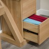 Z Oak Designer File Cabinet