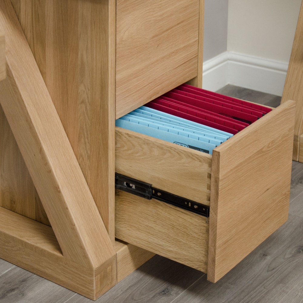 Z Oak Designer File Cabinet Z Oak Designer File Cabinet