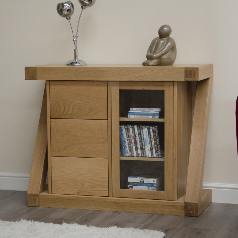 Z Oak Designer Glazed Chest