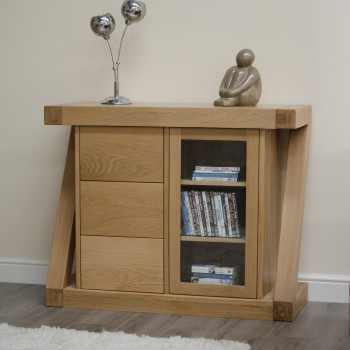 Z Oak Designer Glazed Chest