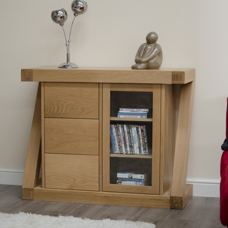 Z Oak Designer Glazed Chest