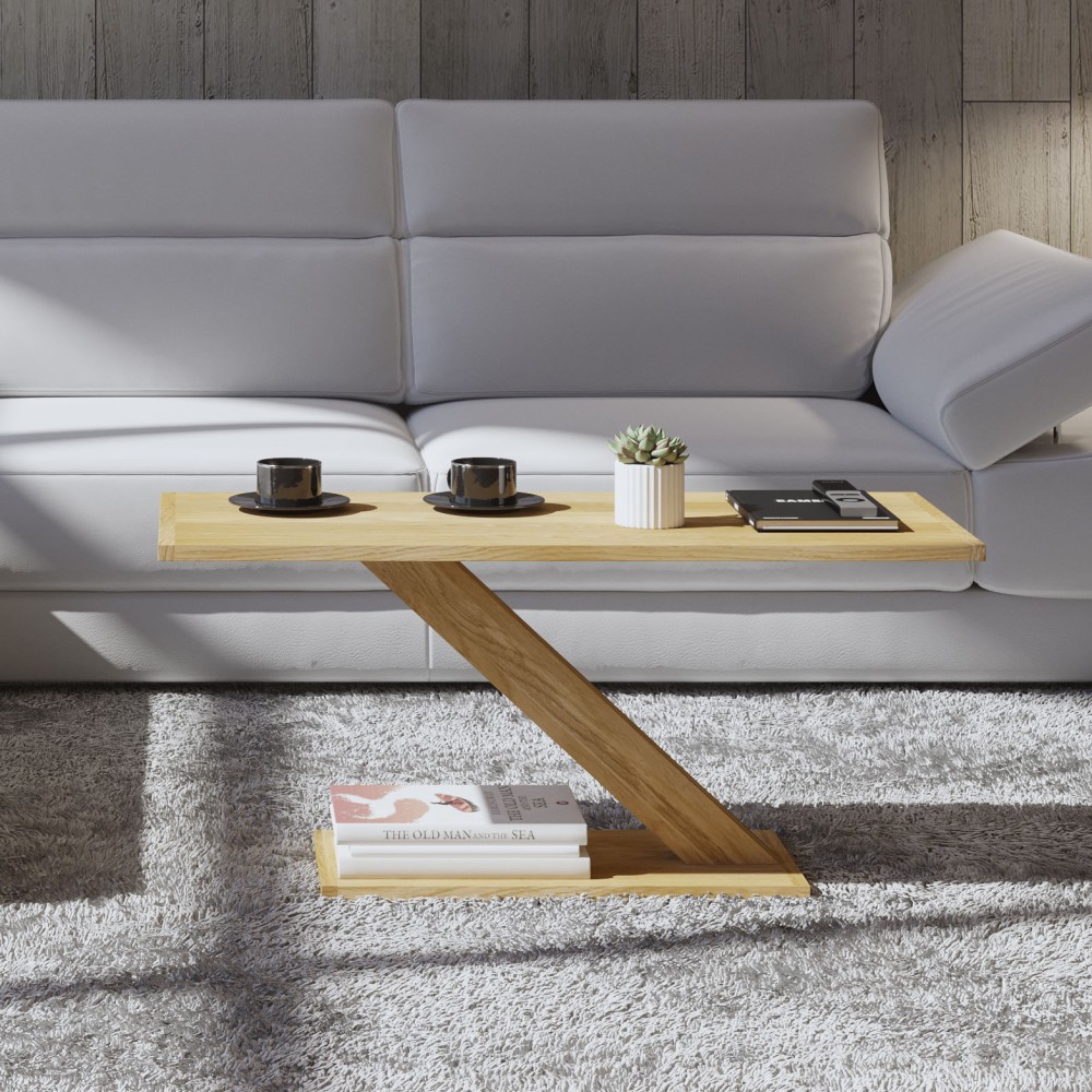 Z Oak Designer Modern Coffee Table Z Oak Designer Modern Coffee Table